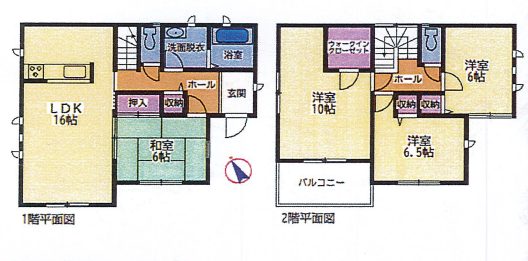 【田原町】2017年建築！きれいな4LDKの２階建て