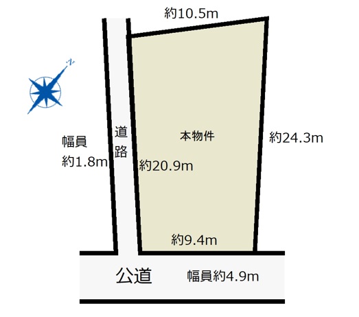 松阪市 嬉野中川町 （伊勢中川駅） 住宅用地