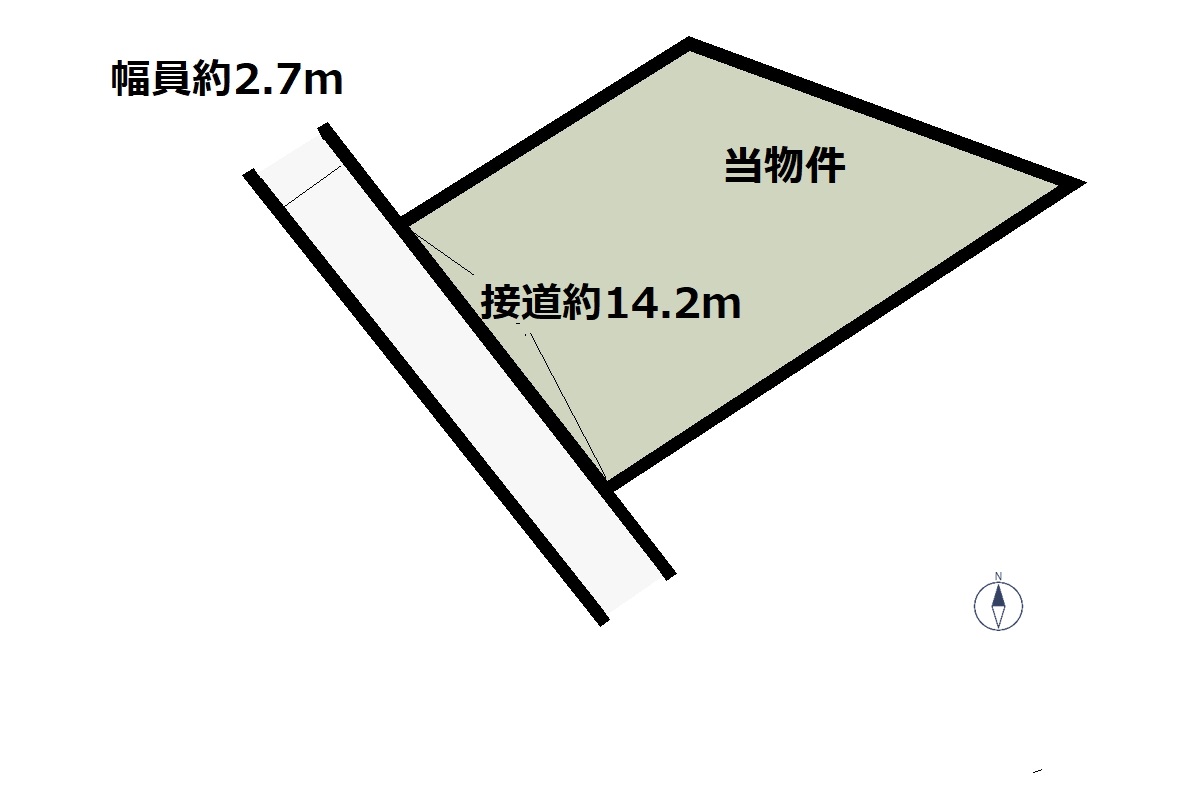 明星駅徒歩4分！多気郡明和町 大字明星  住宅用地　