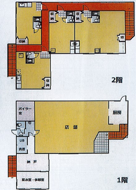 【収益物件】元ホテルの超個性的アパート兼店舗。ファミリー垣鼻。地域のシンボル的存在です！！